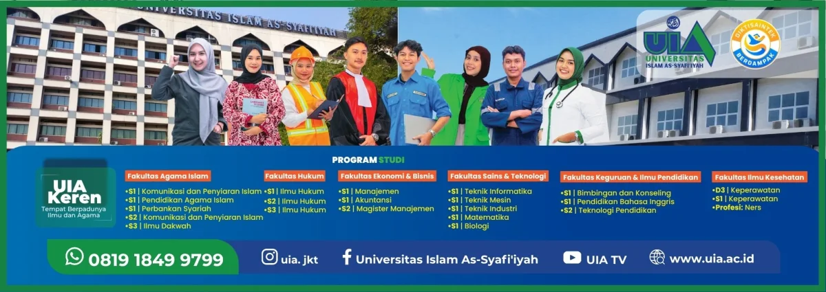 Students at As-Syafiiyah Islamic University