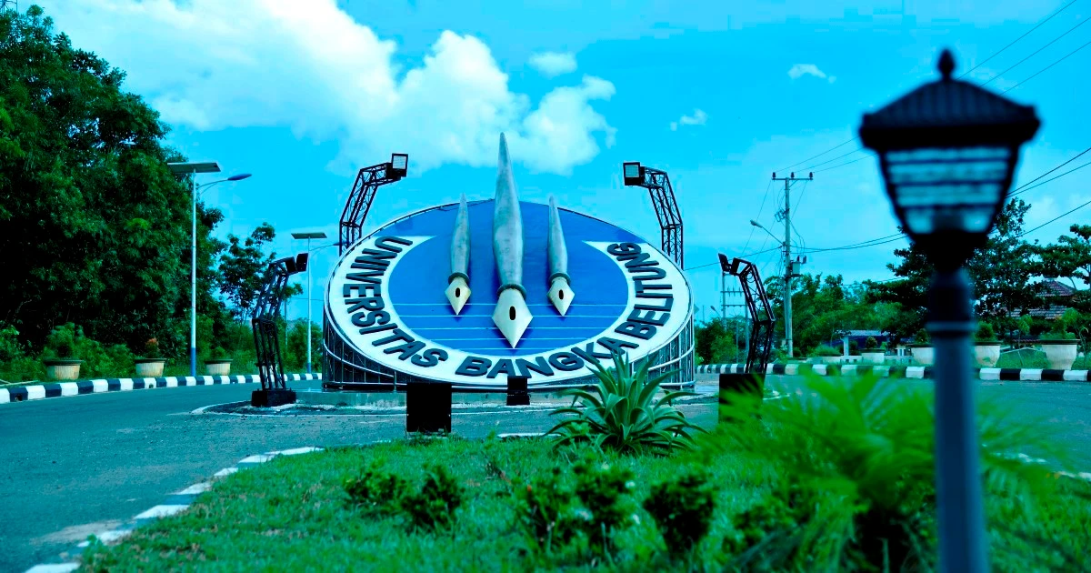 Approach to Bangka Belitung University campus