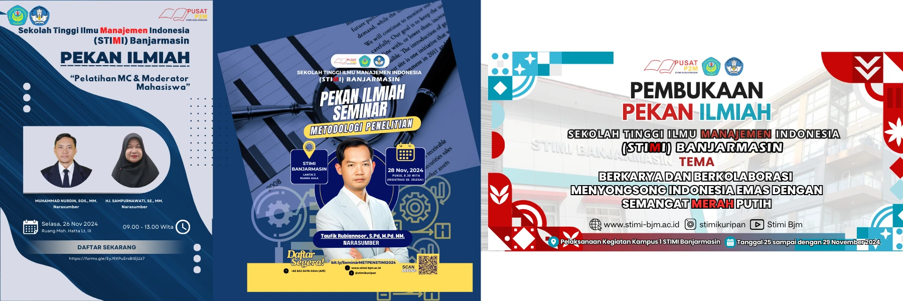Indonesian Management College of Banjarmasin campus and surroundings