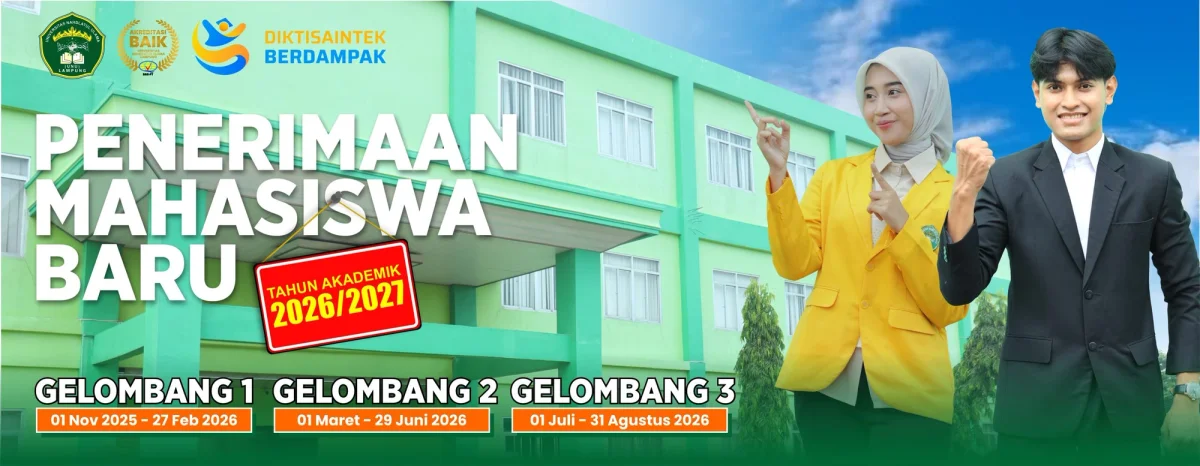 Nahdlatul Ulama University of Lampung campus scene