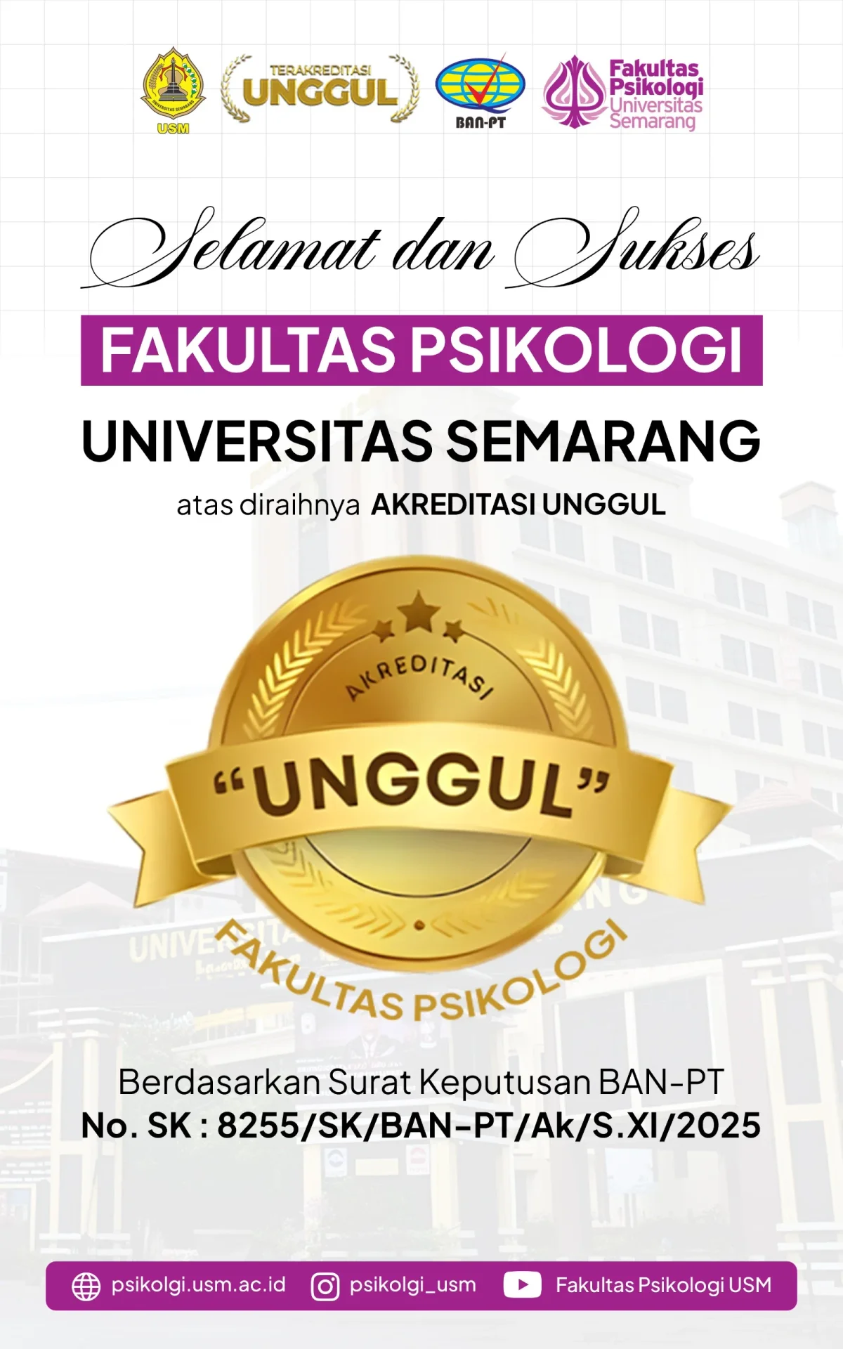 Semarang University academic facilities