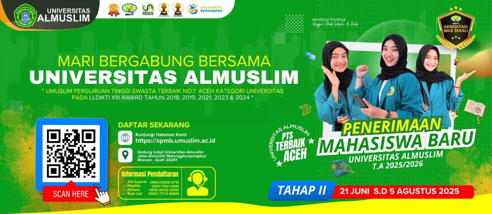 Universitas Almuslim student life