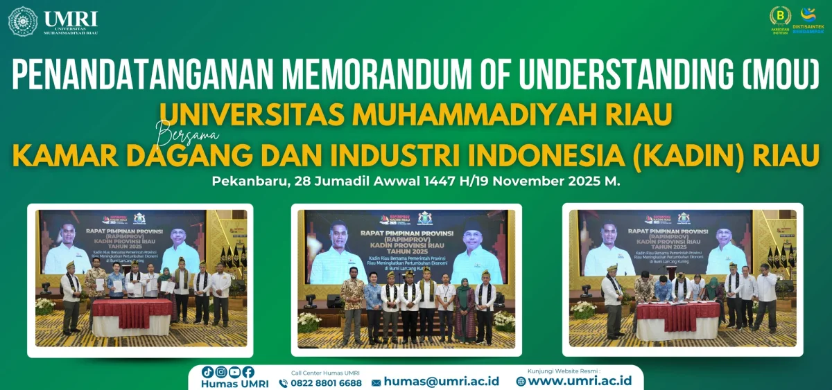 Universitas Muhammadiyah Riau community on campus