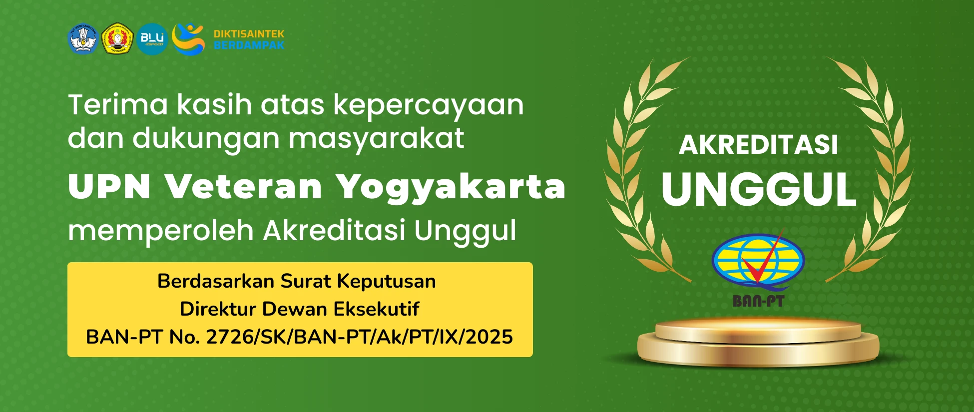 Universitas Pembangunan Nasional Veteran Yogyakarta institutional grounds