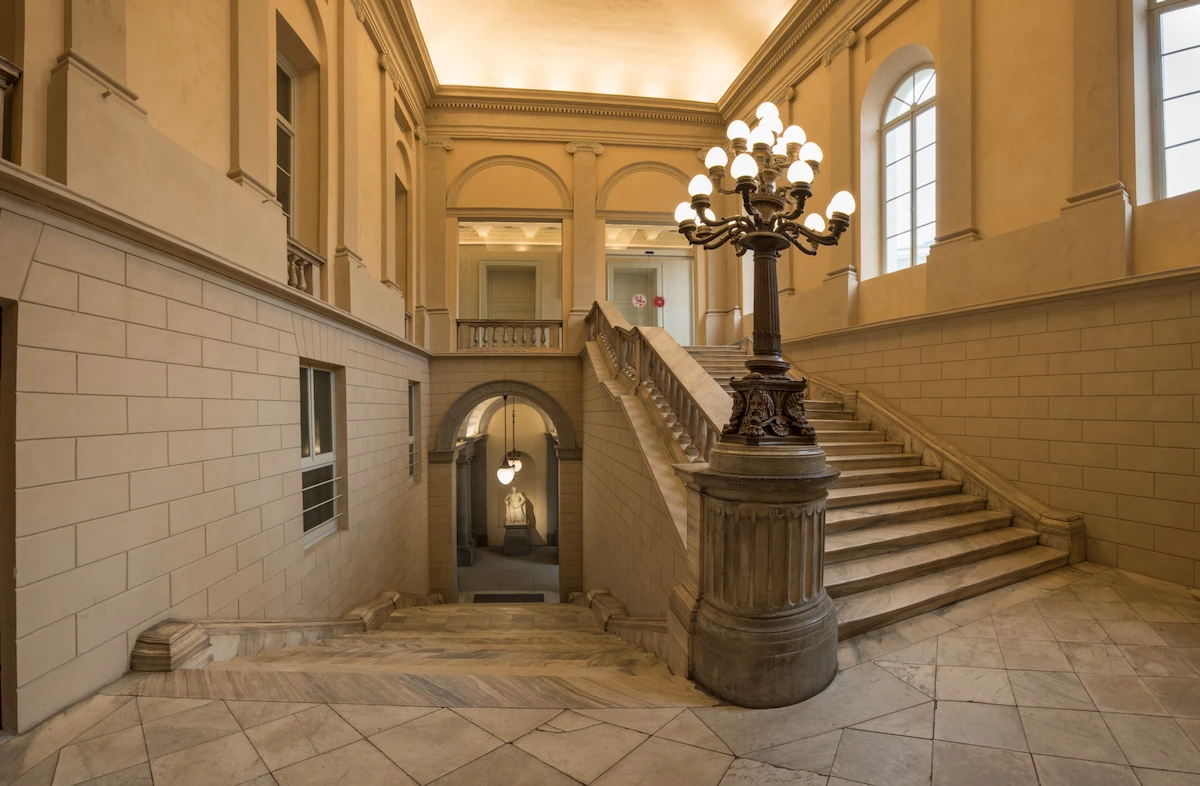 View of the Accademia Albertina delle Belle Arti campus