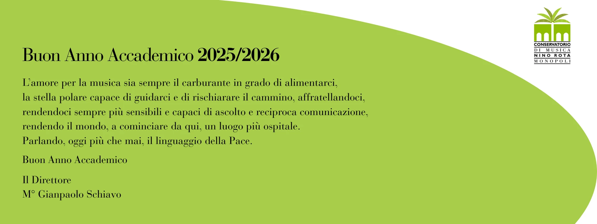 Approach to Conservatorio di Musica Nino Rota campus
