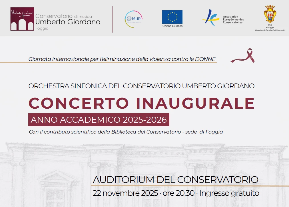 Approach to Conservatorio di Musica Umberto Giordano campus