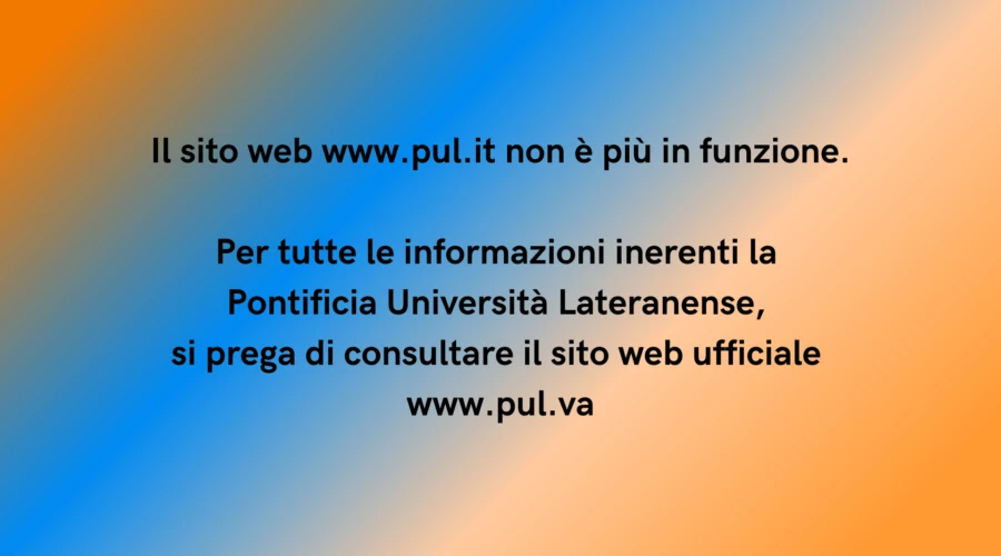 Pontifical Lateran University academic and student spaces