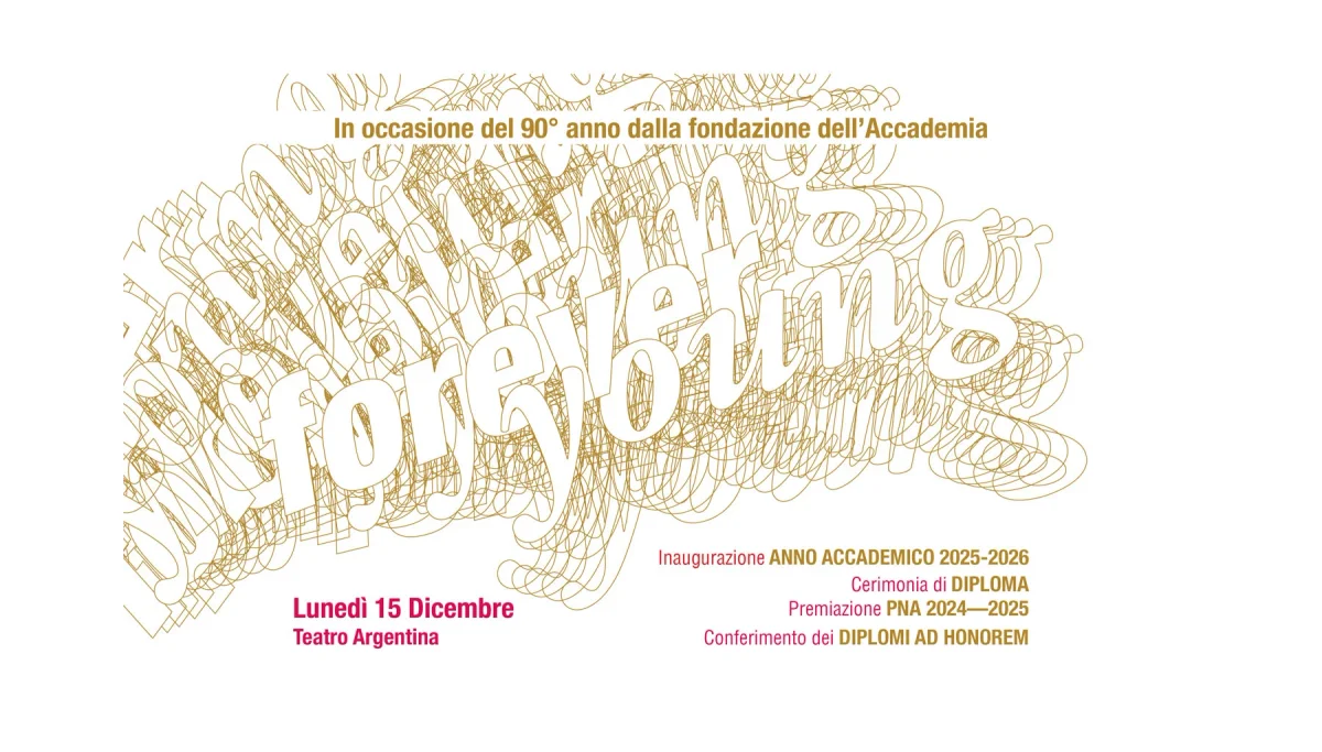 Daily life at Silvio d'Amico National Academy of Dramatic Arts