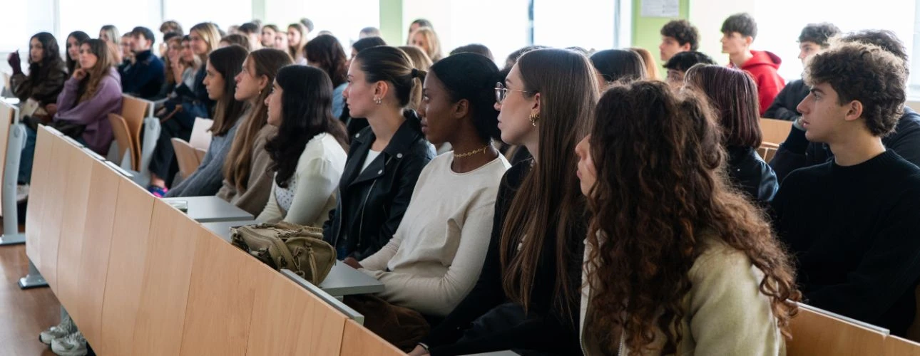Students at Vita-Salute San Raffaele University