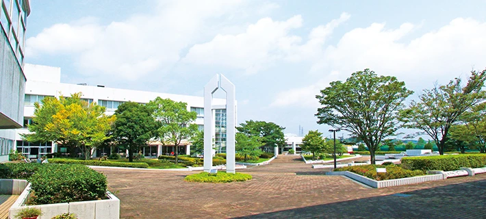 The Sanyo-Onoda City University campus grounds