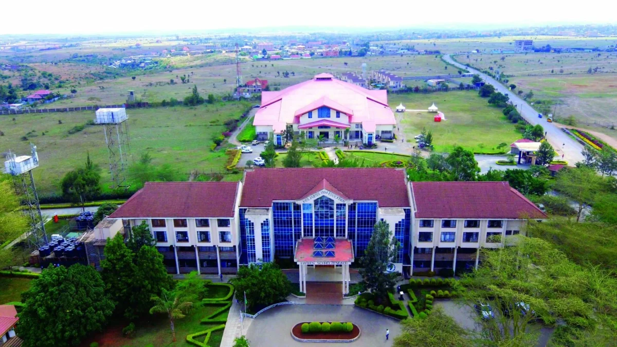 Africa Nazarene University campus from the outside