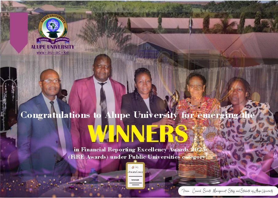 Alupe University learning environment
