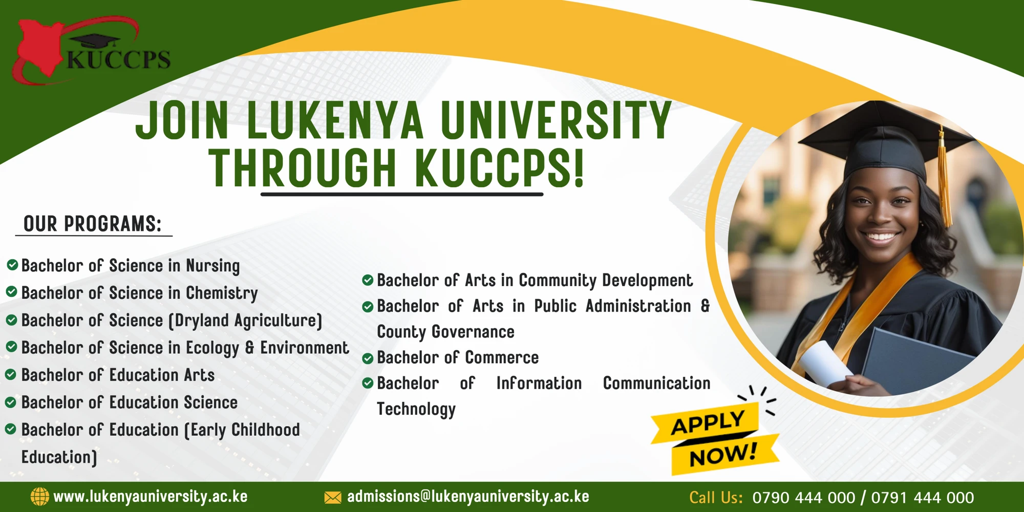 Daily life at Lukenya University