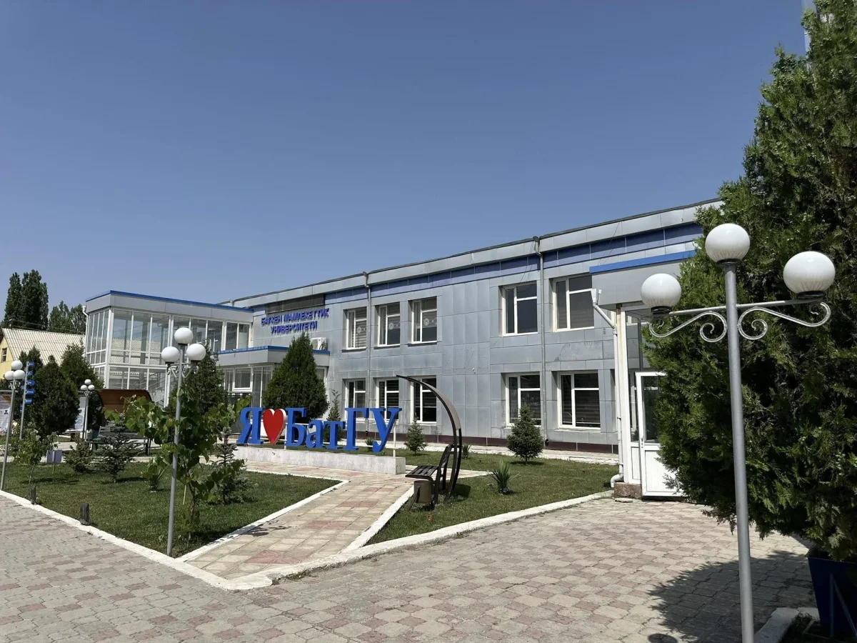 Batken State University community on campus