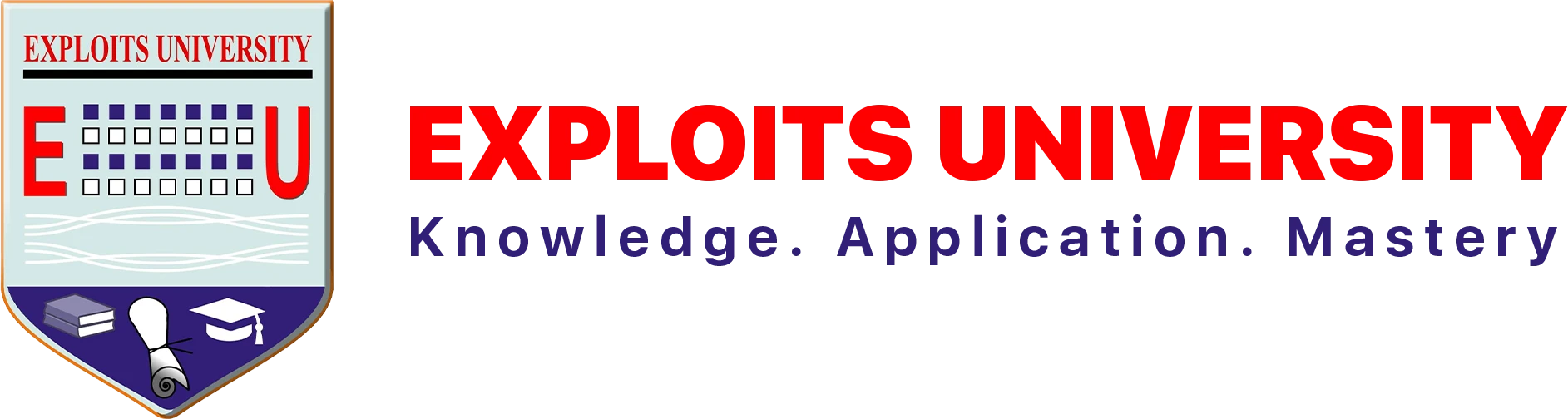 Exploits University campus scene