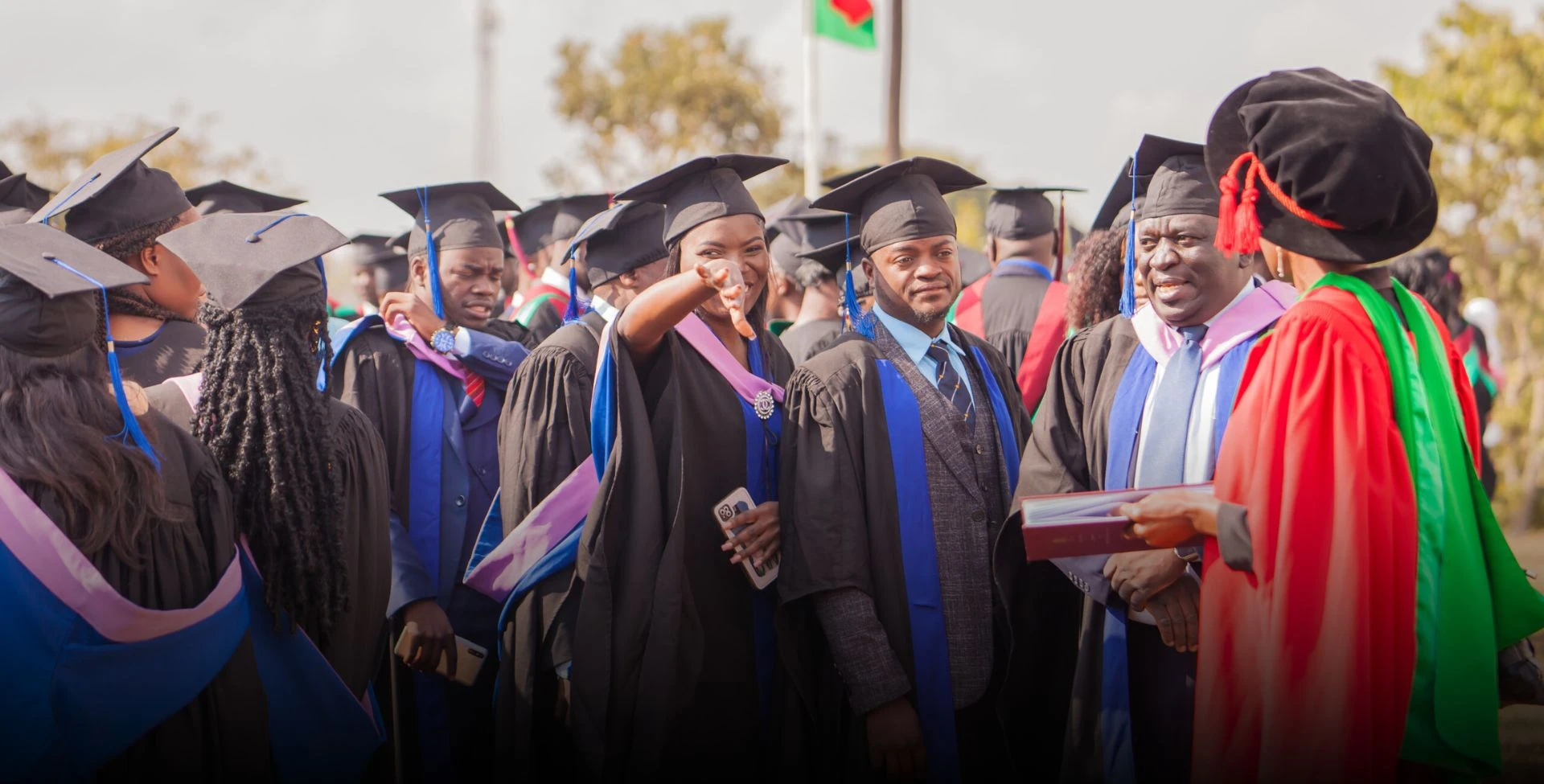 Mzuzu University community on campus