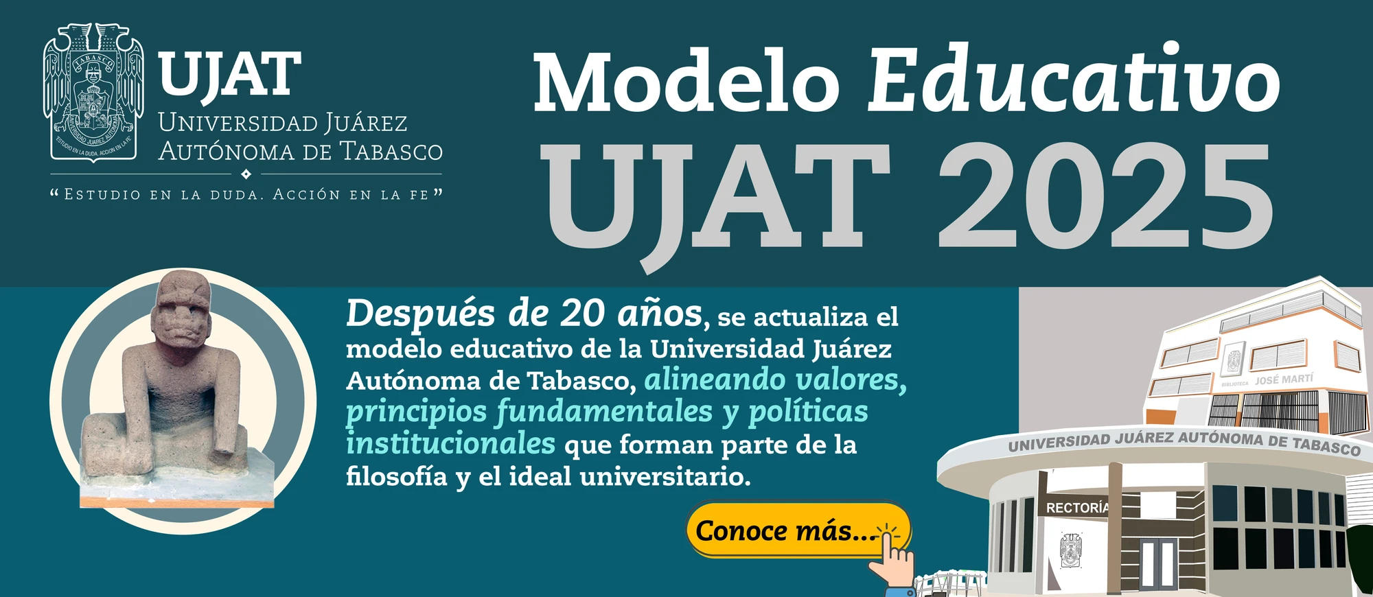 Juarez Autonomous University of Tabasco community on campus