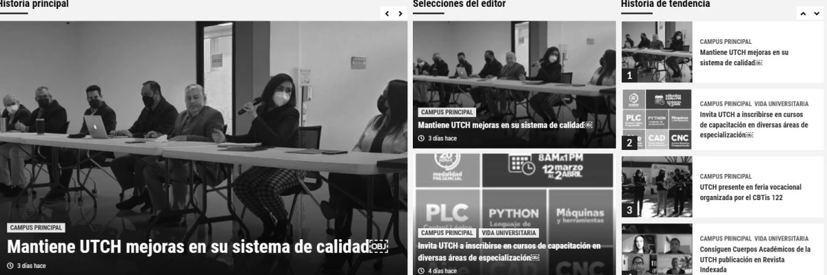 Technological University of Chihuahua institutional grounds