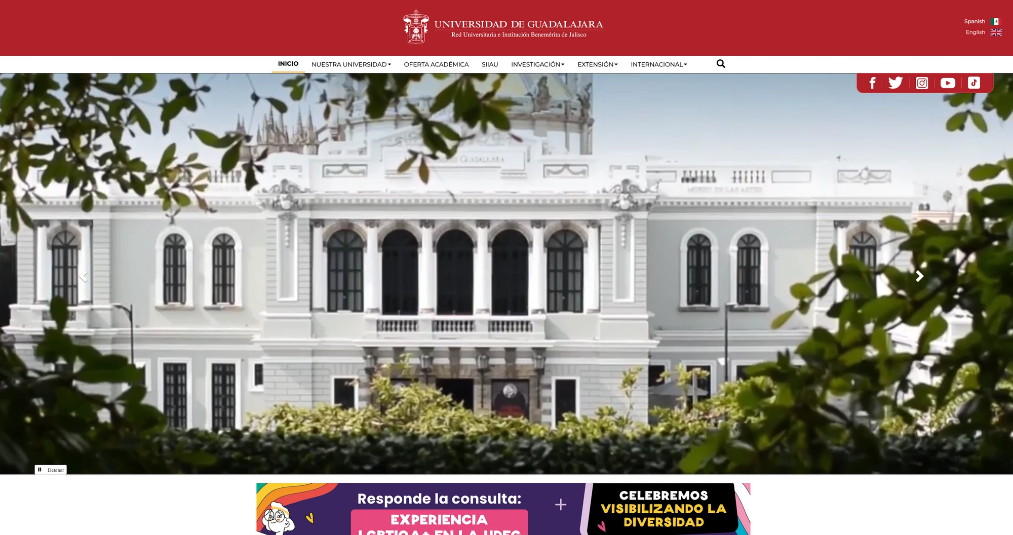 Universidad de Guadalajara institutional building