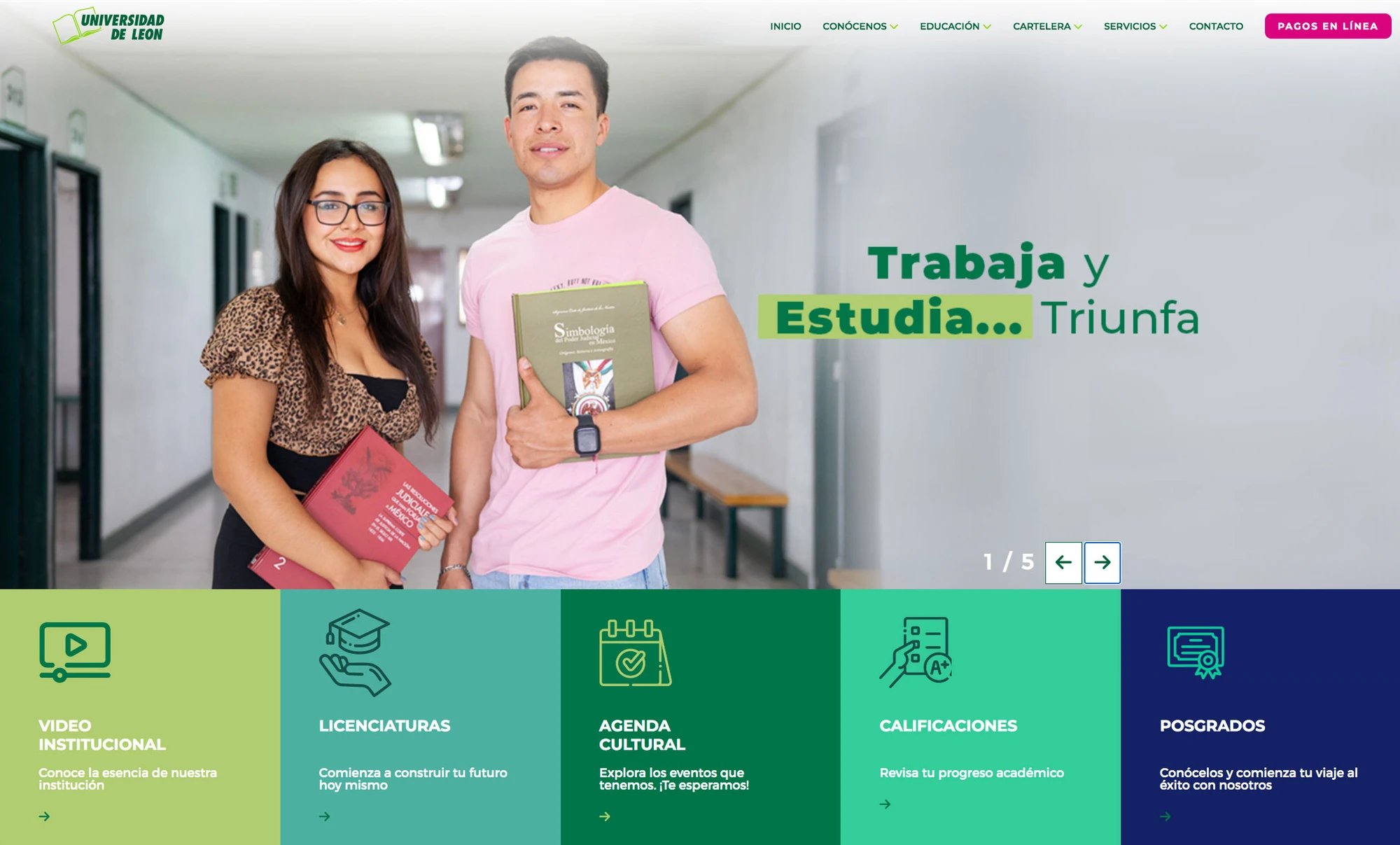 University of León principal campus