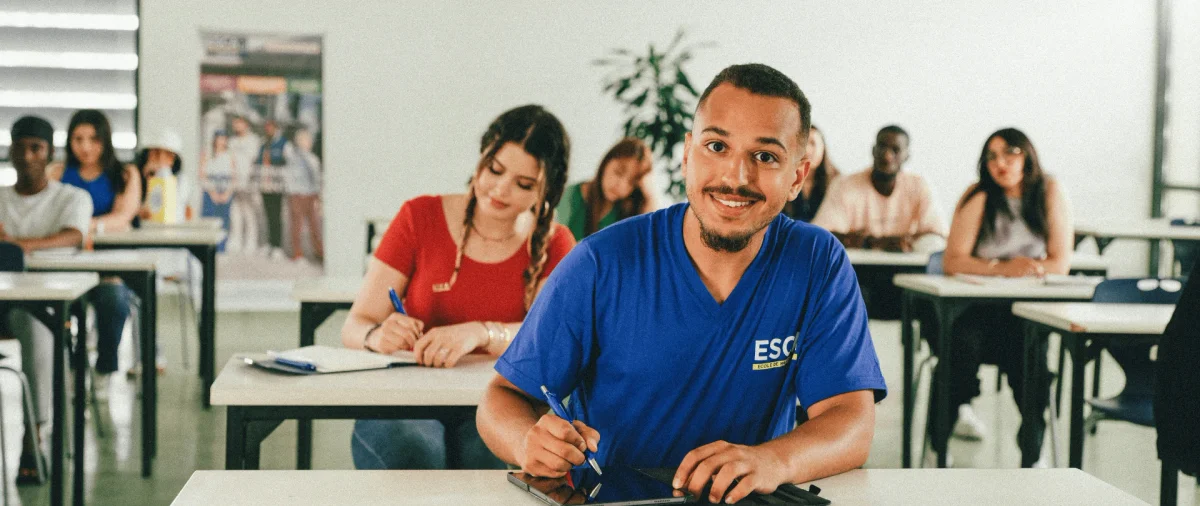 ESCA Ecole de Management community on campus