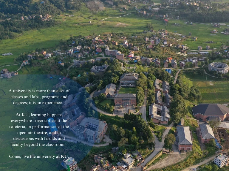 Kathmandu University community on campus