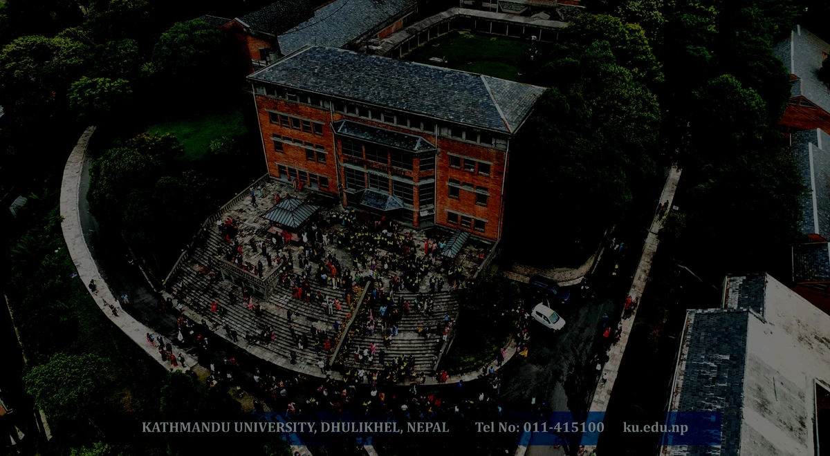 View of the Kathmandu University campus