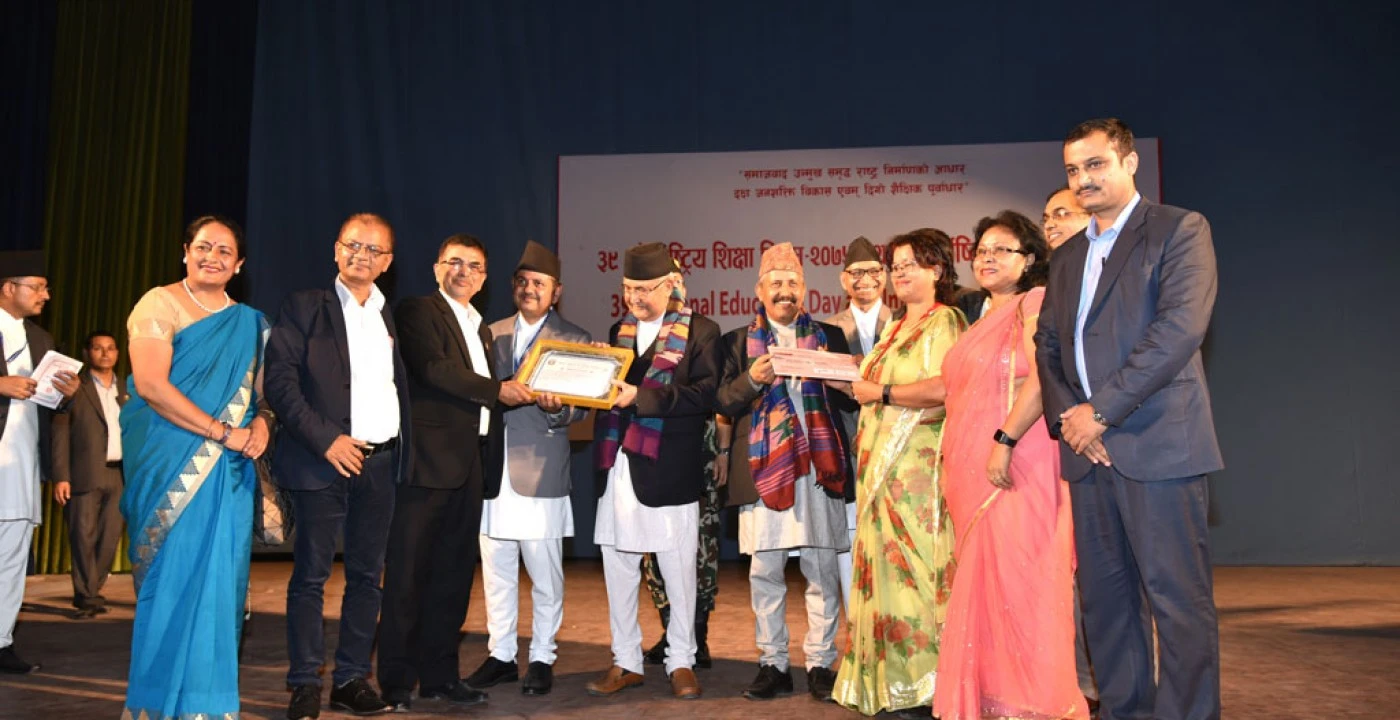 Students at Manmohan Memorial Institute of Health Sciences