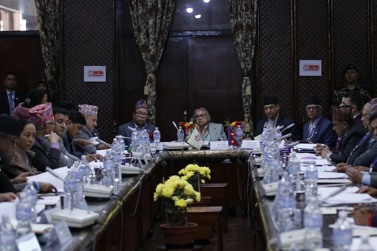 Students at Tribhuvan University