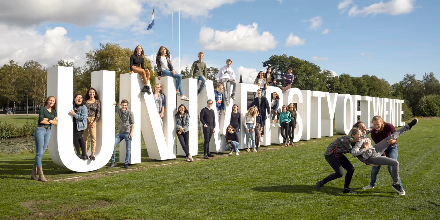Universiteit Twente main campus view