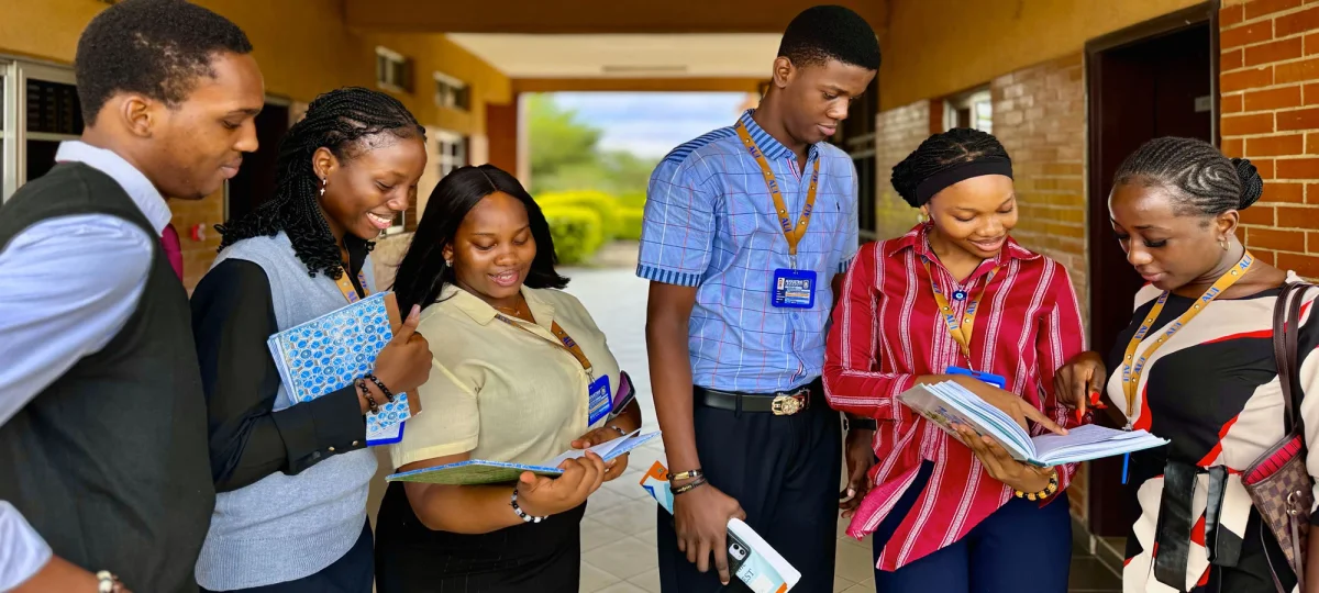 Augustine University community on campus