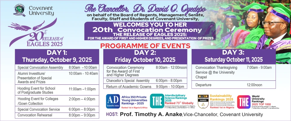 Covenant University campus and surroundings