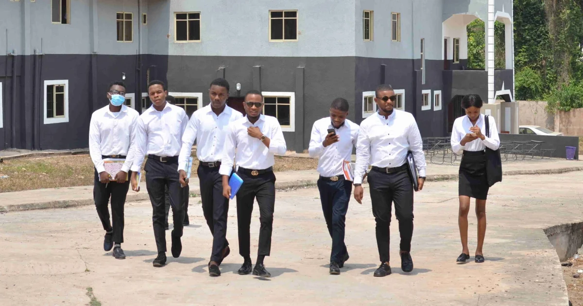 Students at Gregory University
