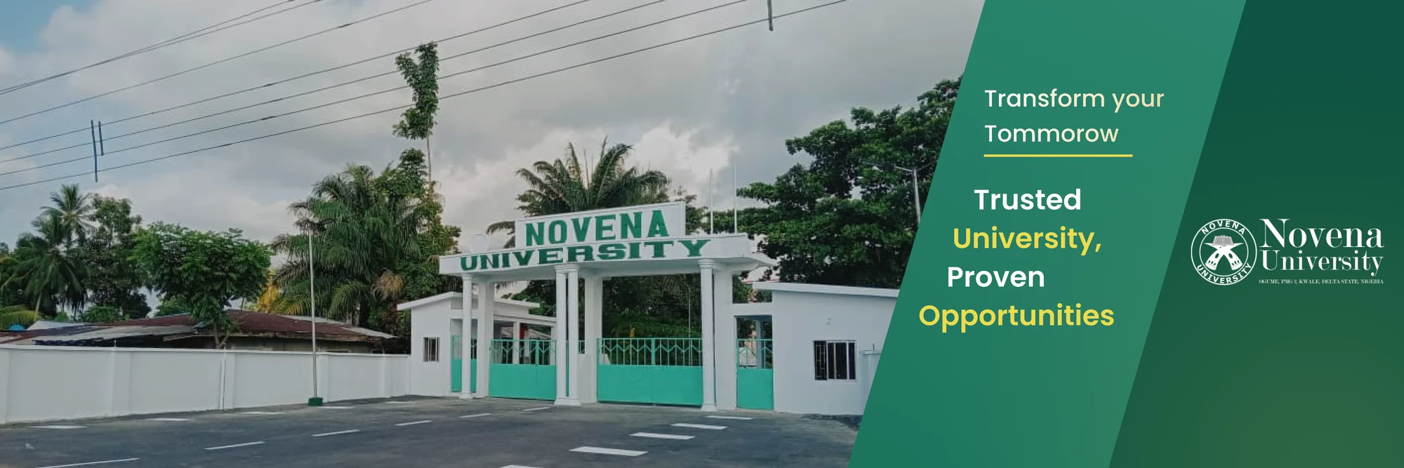Novena University institutional grounds