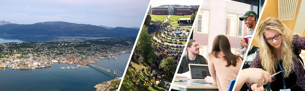 The UiT The Arctic University of Norway campus grounds