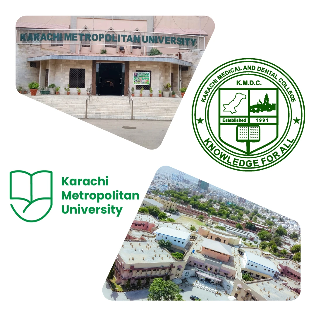 The Karachi Medical and Dental College campus grounds