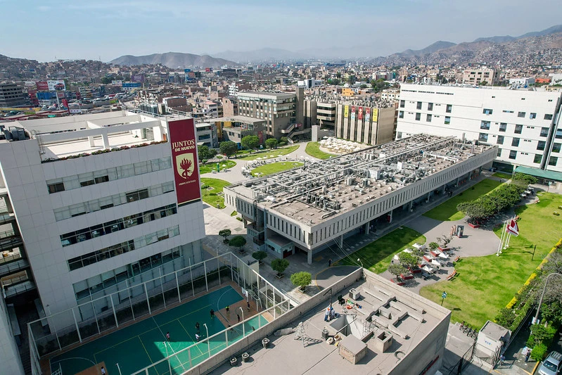 View of the Universidad Peruana Cayetano Heredia campus