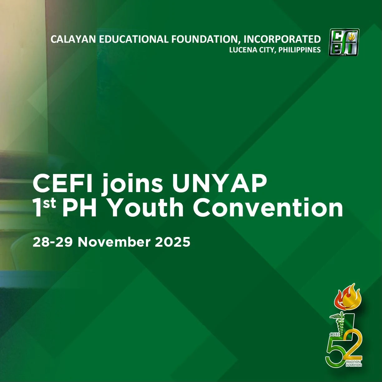Calayan Educational Foundation campus and surroundings