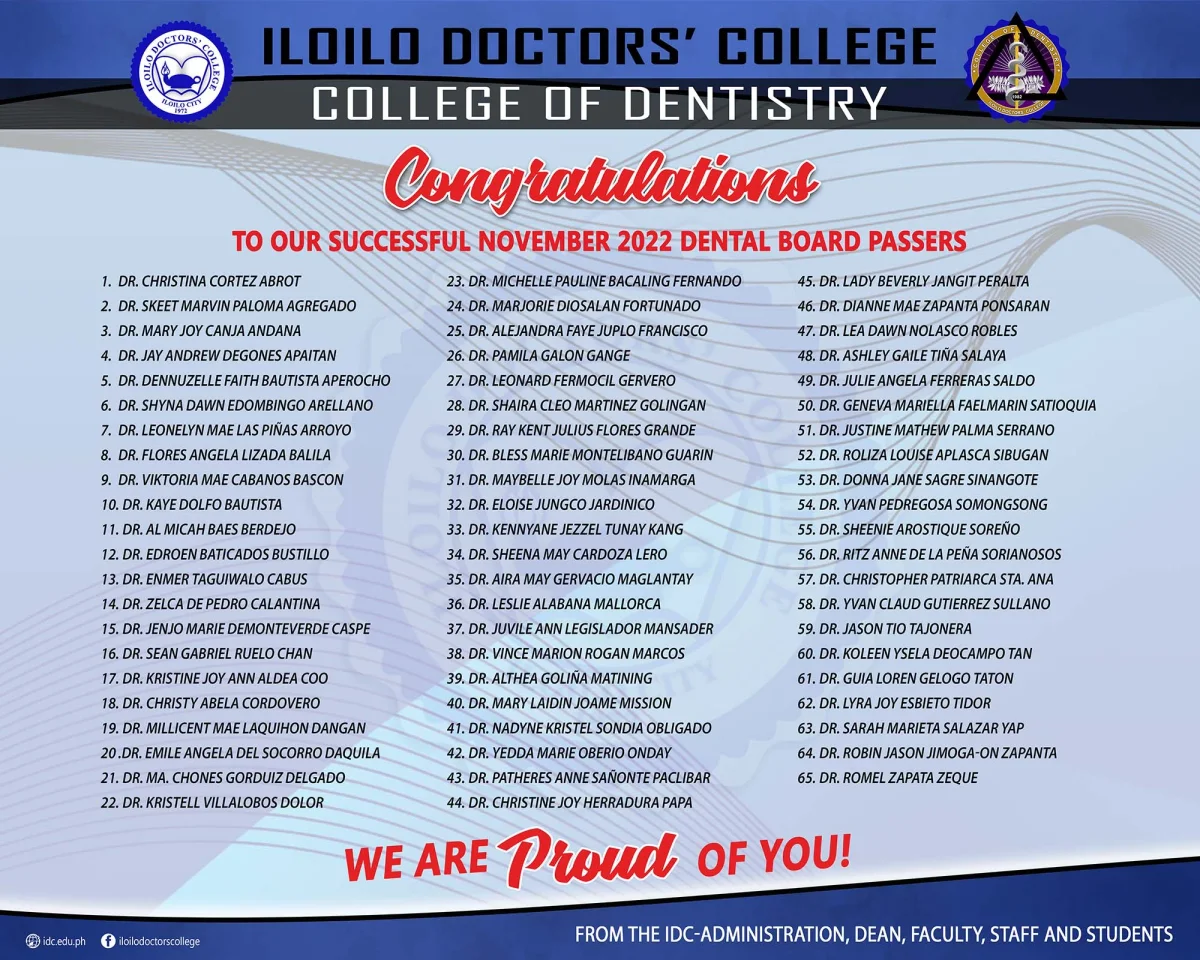 Iloilo Doctors' College campus scene