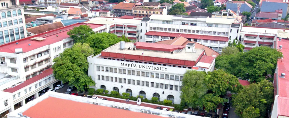 The Mapua University campus grounds