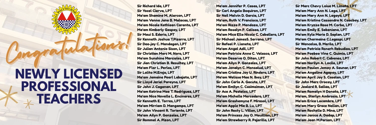 Marikina Polytechnic College institutional facilities