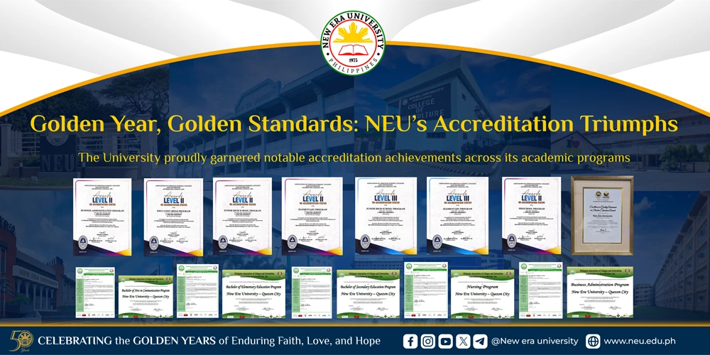 New Era University academic and student spaces
