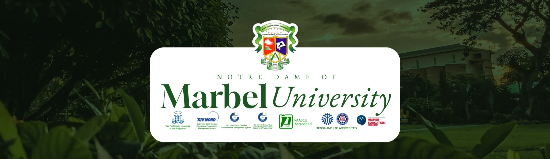 Notre Dame of Marbel University principal campus