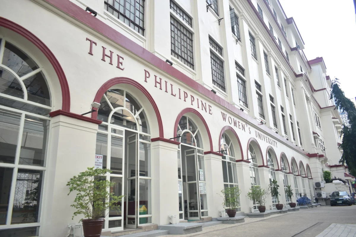 Philippine Women's University campus from the outside