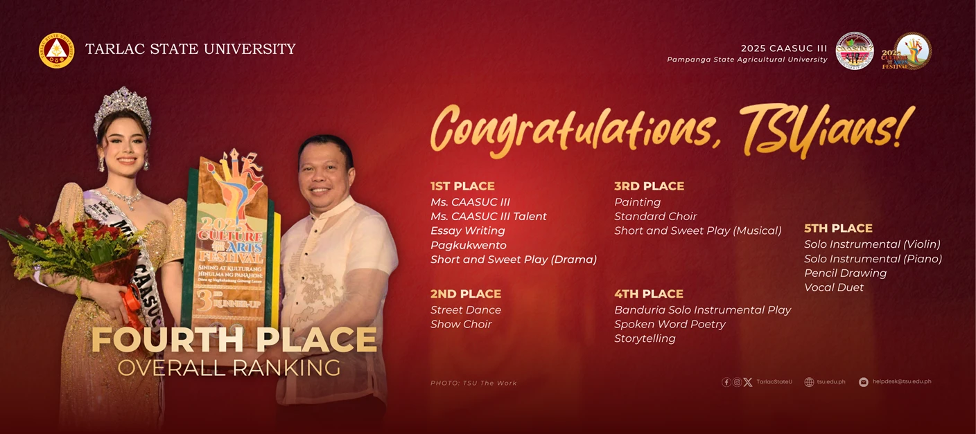 Tarlac State University community on campus