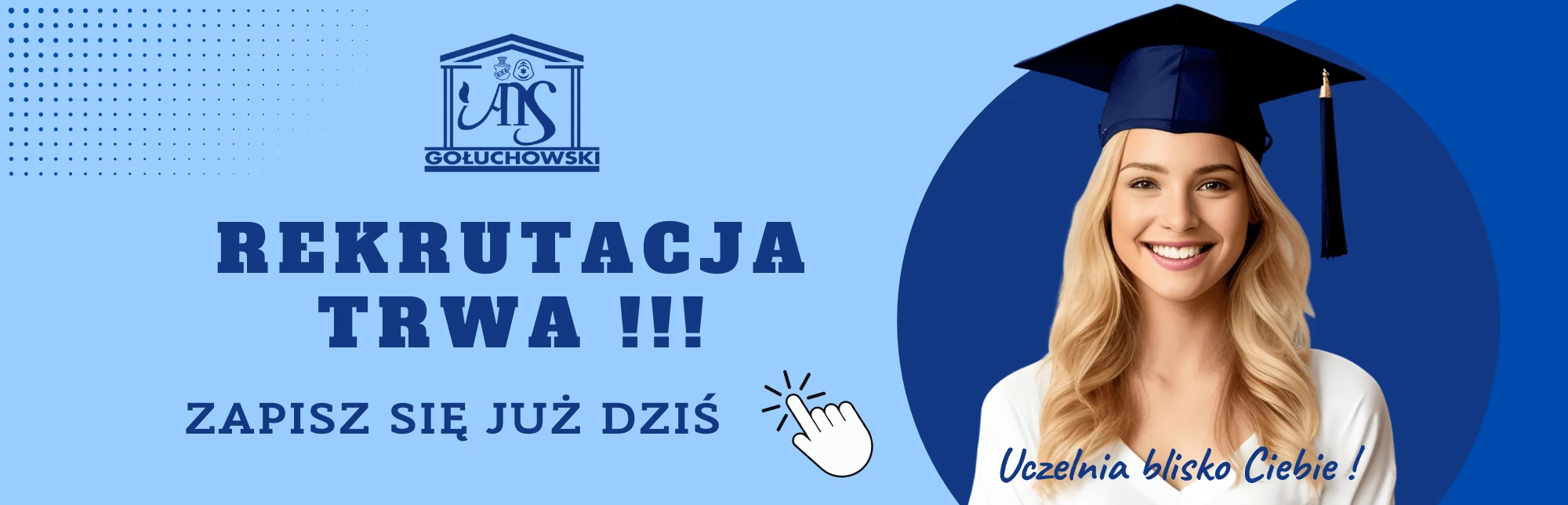 Students at Akademii Nauk Stosowanych im. Józefa Gołuchowskiego
