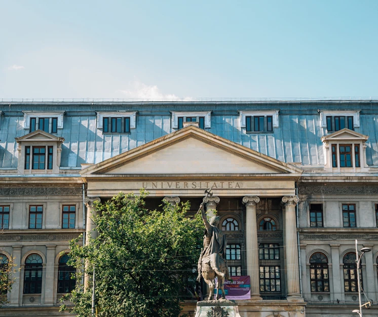 University of Bucharest main campus view