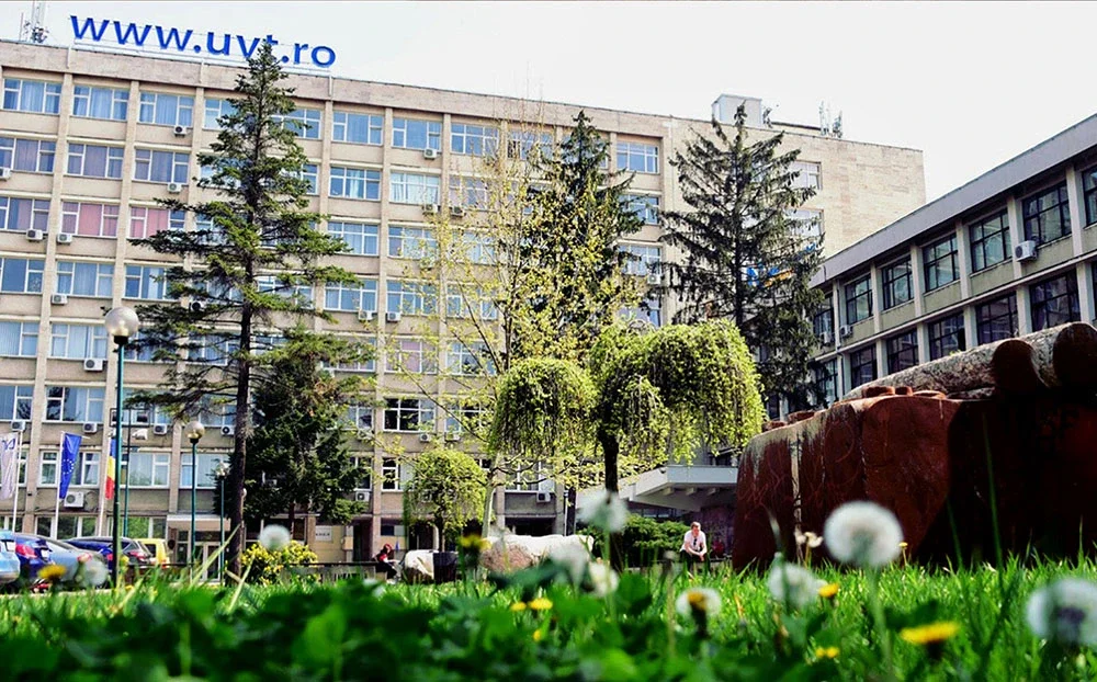 West University of Timişoara campus building