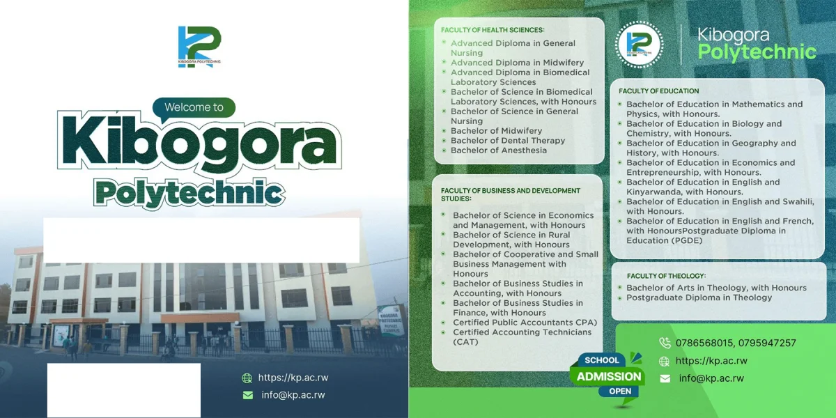 Kibogora Polytechnic community on campus